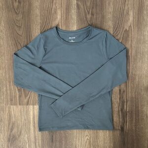 Hollister Women’s Earl Blue Seamless Long Sleeve